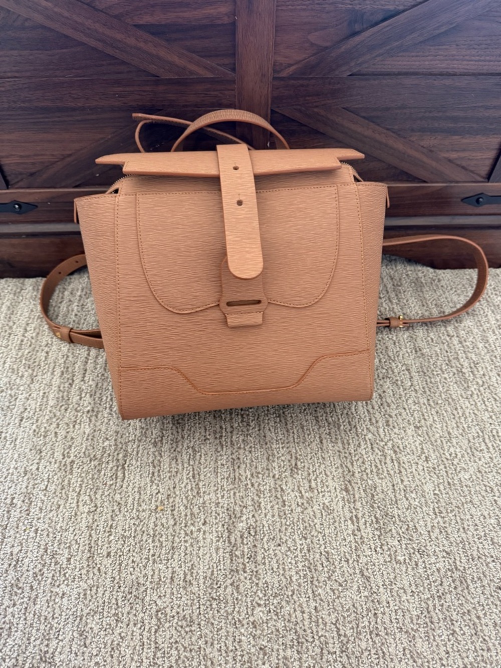 Senreve Midi Maestra in Vegan Terra Savanna / Gold